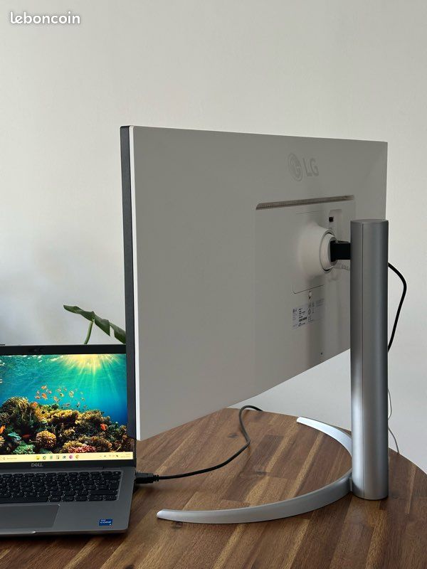 Écran LG ultra wide 34WQ65X-W (image 4)