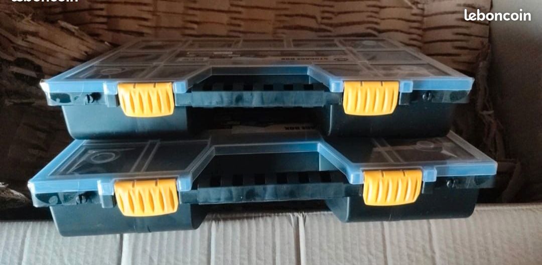 2 Boîtes de rangement modulable pour vis, quincaillerie.. Couleurs stanley
Aux couleurs Stanley (image 3)
