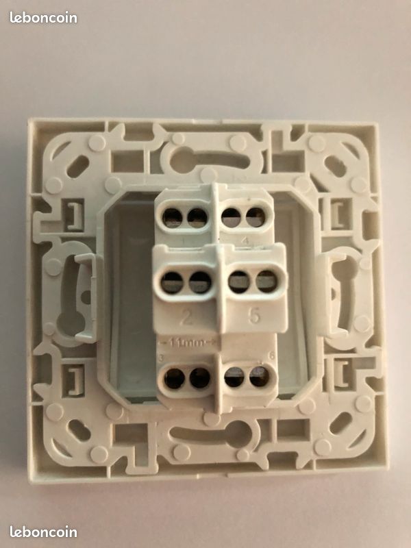 Lot de 2 interrupteurs de volet roulant (image 2)