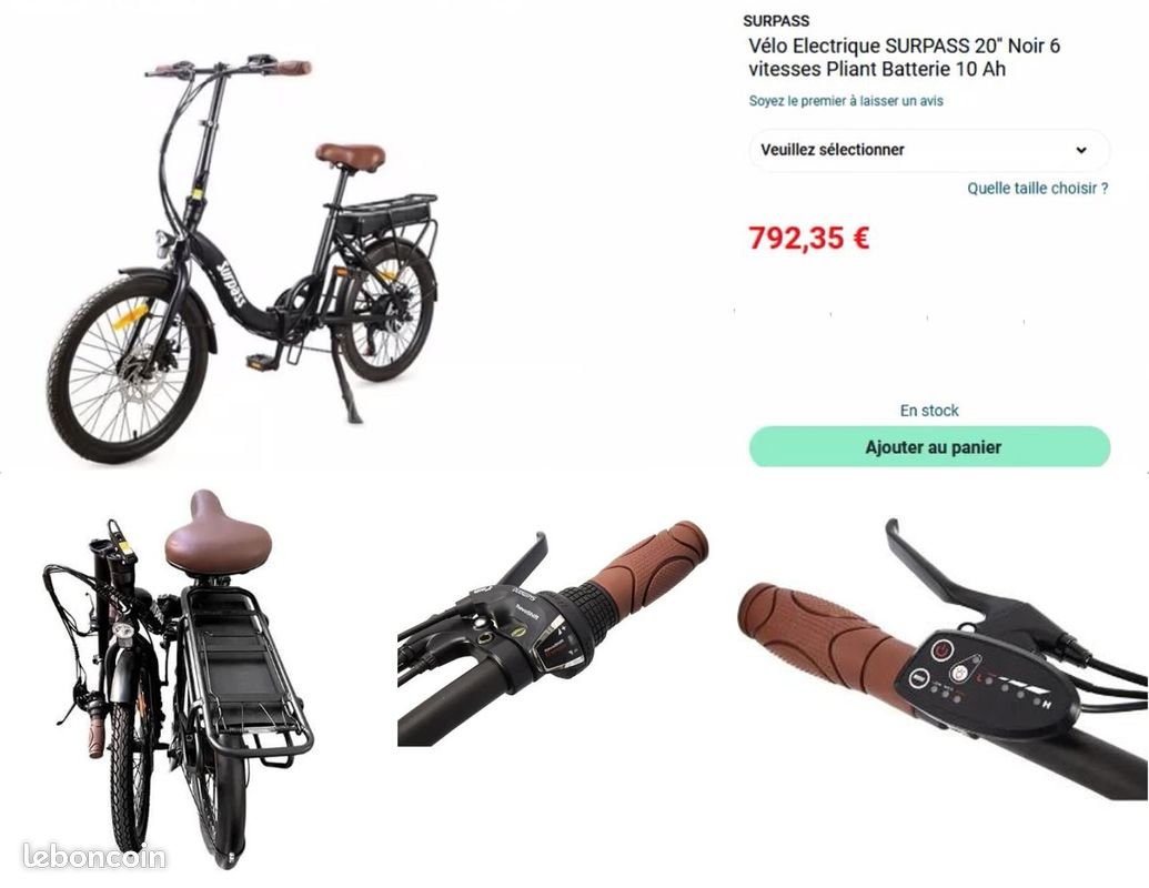 Vélo Pliable Mini VÃ©lo Ã©lectrique Boulanger Bike Soldes Velo