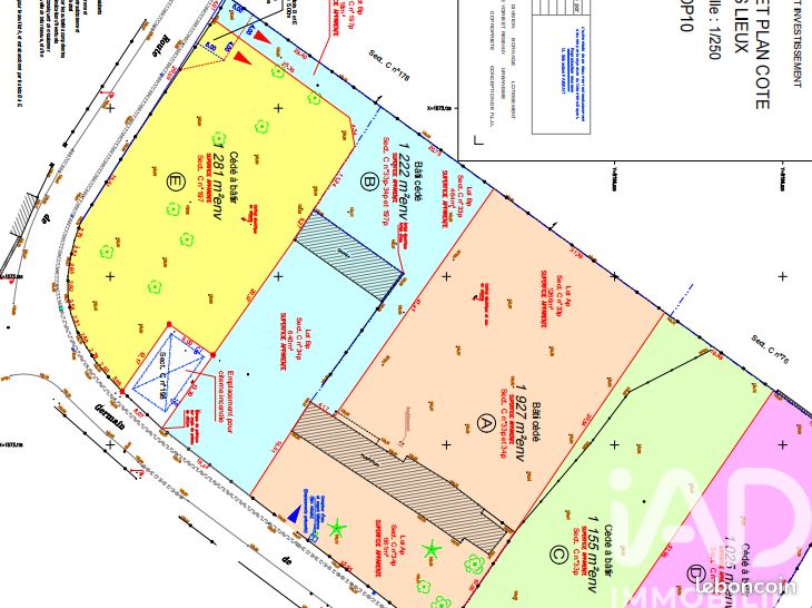 Terrain 1281 m² · à Saint-André-de-l'Eure · 1 281 m² · 59 000 €