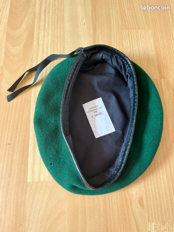 Béret militaire de tenue d'été TTA modèle 59 - taille 56 - neuf de