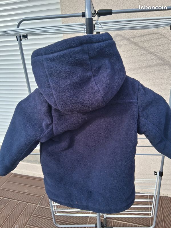 Manteau molletonné à capuche (image 2)