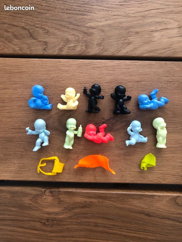 Lot De 10 Babies Galoob – Mini Figurines – Collection – Occasion