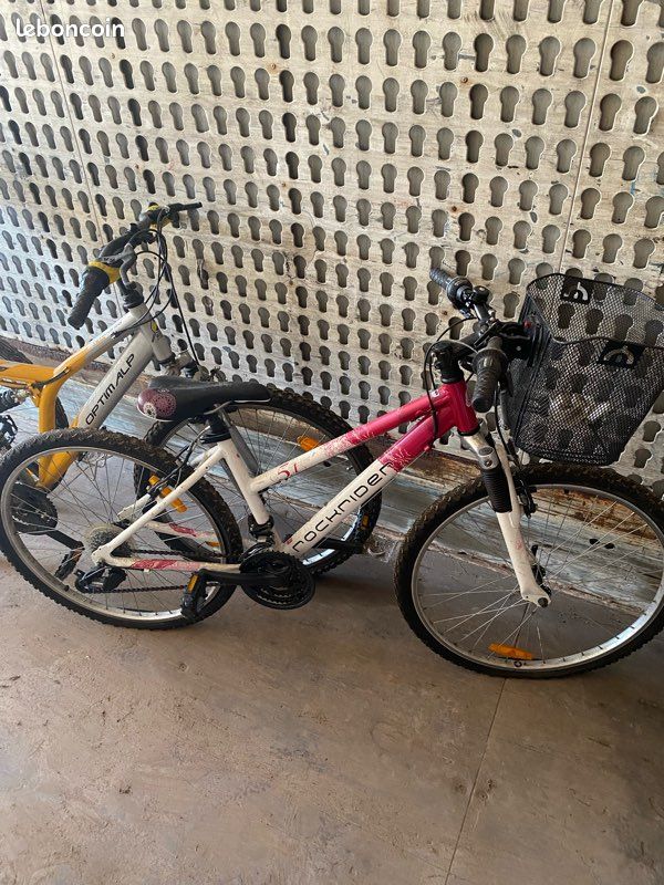 Lot de 2 VTT – Rockrider 5.1 + Optim’Alp – Bon état (image 2)