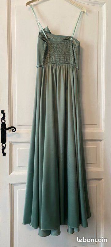Robe de cérémonie vert d’eau (image 2)