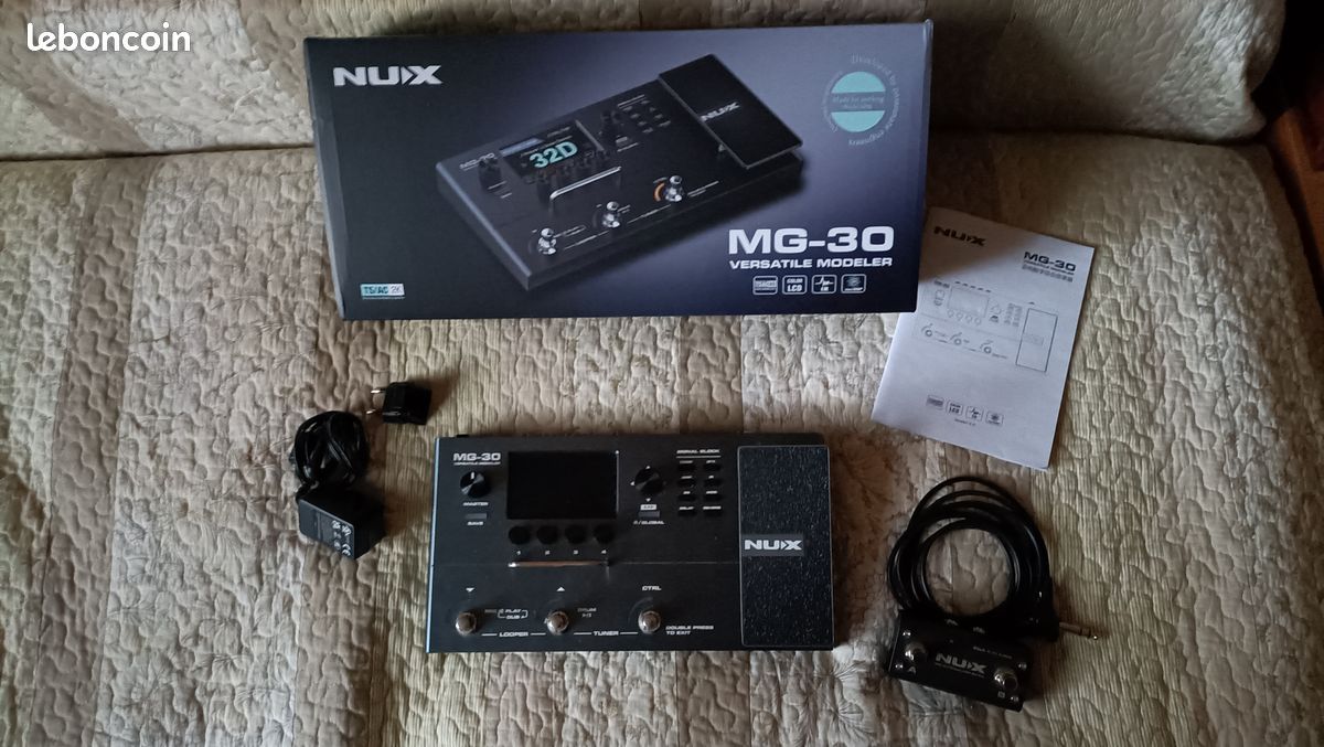 Pedalier multi-effets Nux MG30 (image 1)