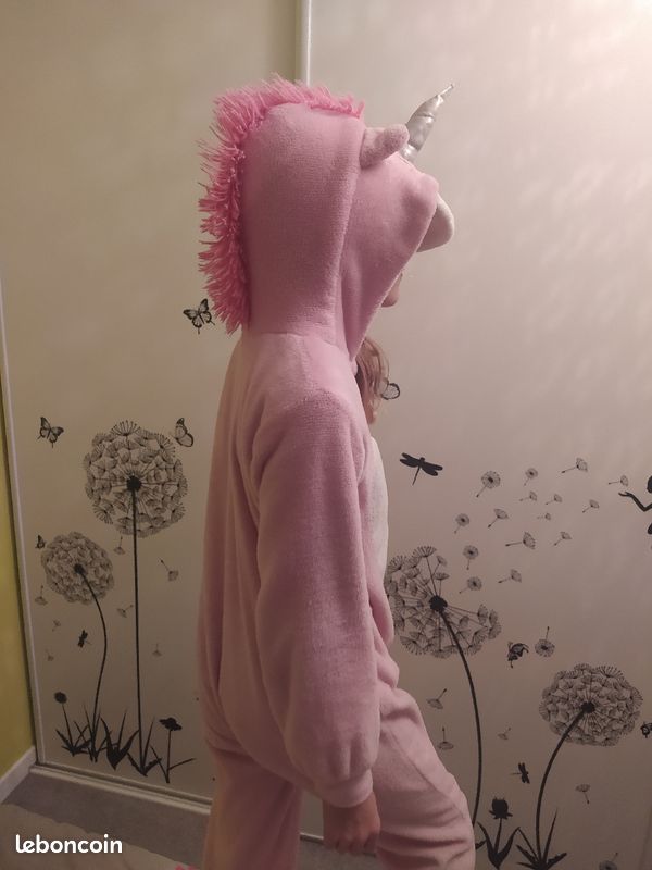 Combi combinaison licorne 10ans (image 4)