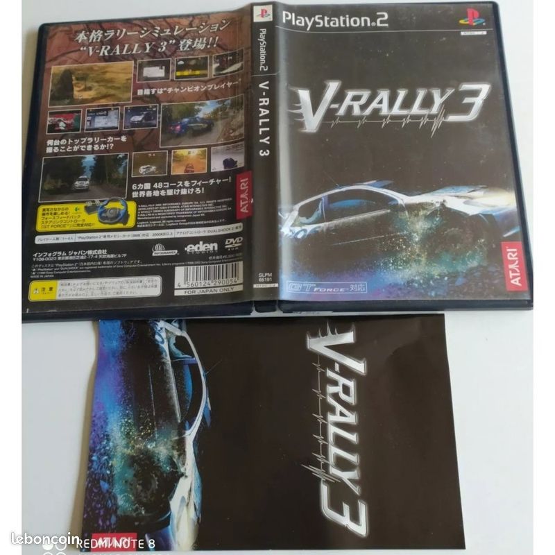 V-Rally 3 - PlayStation 2 PS2 - PAL - Complet