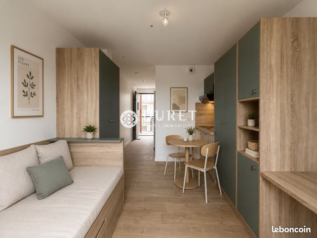 Appartement 1 pièce 21 m² · à La Roche-sur-Yon · 21 m² · 495 €/mois