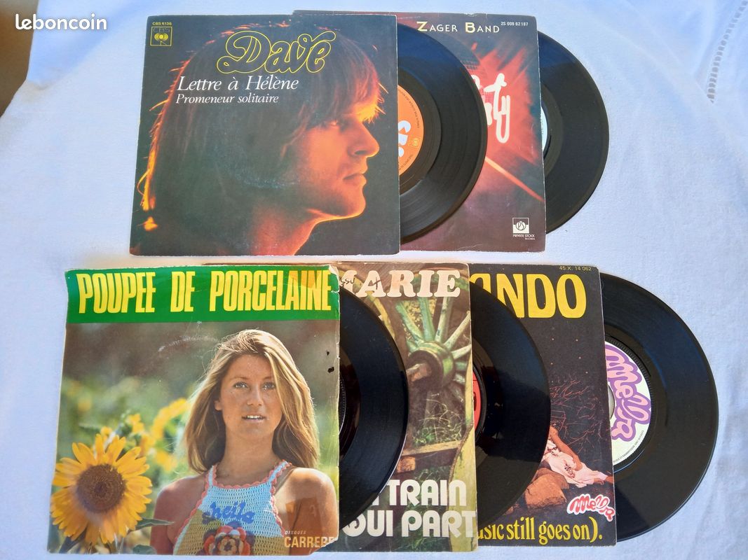 5 Vinyles lot 19 45T (image 3)