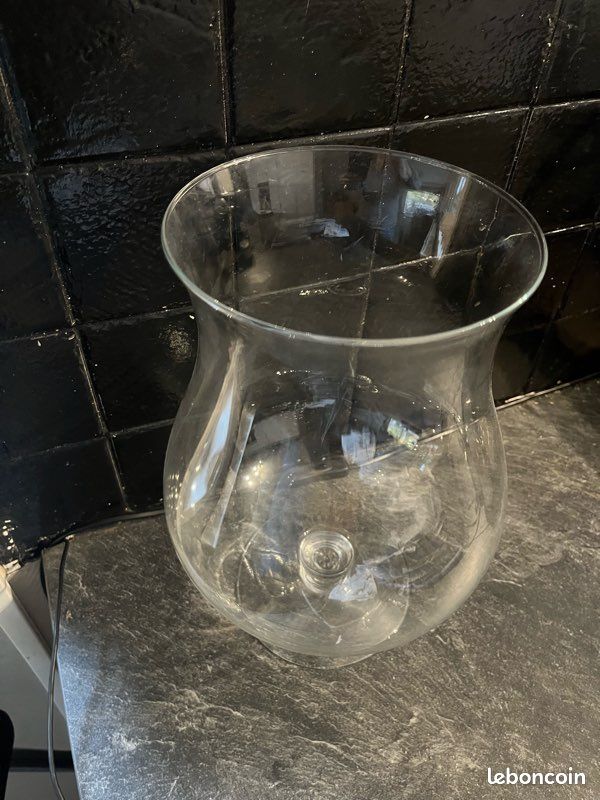 Grand vase verre 30 cm (image 2)