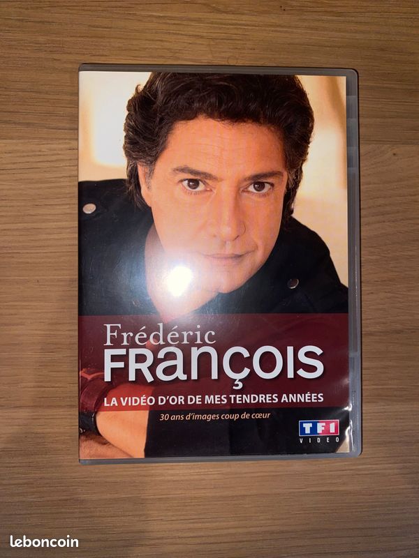 DVD Frédéric François la vidéo d’or de mes tendres années (image 1)
