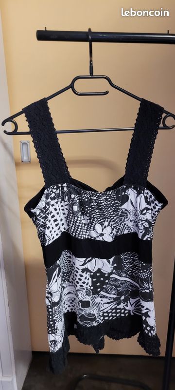 Bustier noir original (image 2)