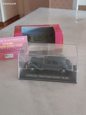Heller SB 1/43 – Citroën Traction Découvrable Verte, Maquette à Monter, Bon état
