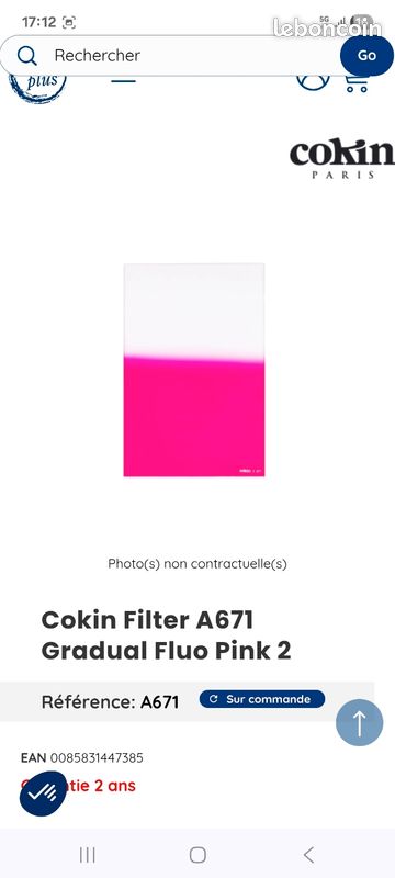 Cokin A+B 346 Double Exposure A Series Square Filter
