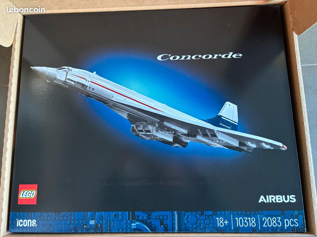 Lego Icons 10318 Le Concorde (image 1)
