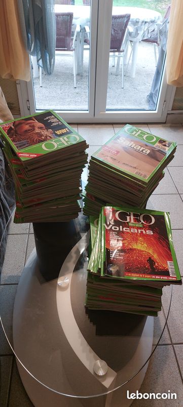 Lot de 106 magazines GEO (image 1)