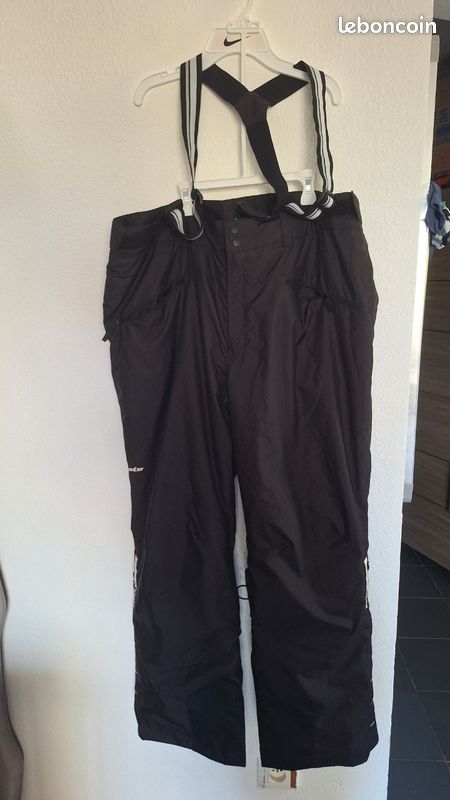 Pantalon de ski / snowboard Wed'ze (Decathlon) - Noir - Taille 3XL (image 1)