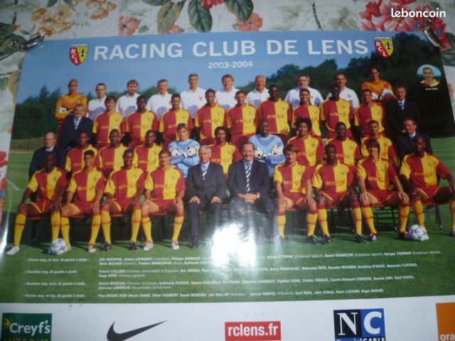 Poster RC Lens - Saison 1981/82 - Page Original - Collection