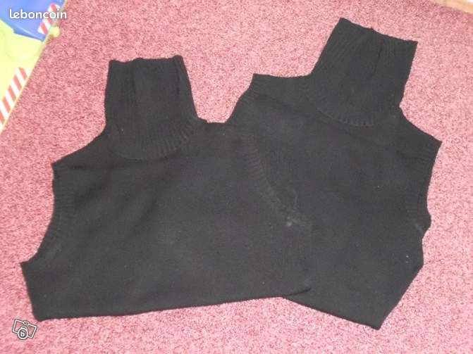 Sous pull col roulé sans manche, NEUF, taille 1ou2 (image 1)