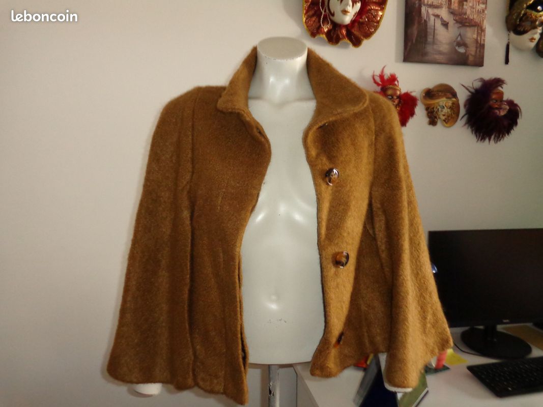 Cape et poncho marque ZARA T/38 état neuf (image 2)