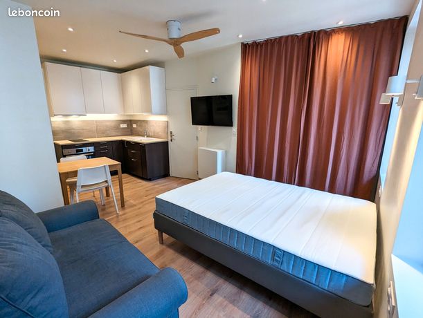 Grand studio refait à neuf - 26m2 - port de plaisance
