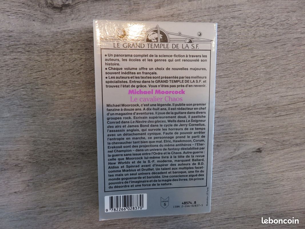 Le cavalier chaos - Michael Moorcock - Presse Pocket 5105 (image 3)