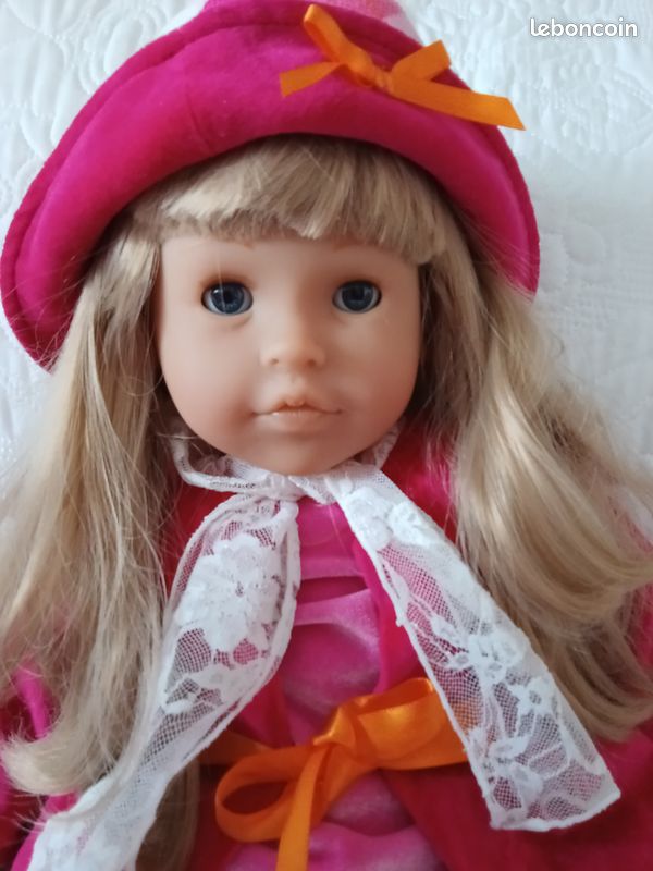 Poupée Corolle vintage Delphine printemps de 1985, 52cm, robe de la marque - Collection