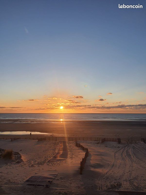 Face mer à Sainte Cécile Plage à côté du Touquet et Hardelot