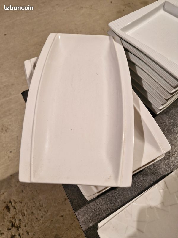Lot d'assiettes à dessert ou entrée (image 4)