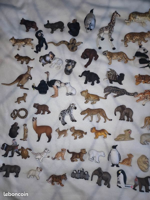 170 Figurines papo Schleich safari +observatoire (image 4)