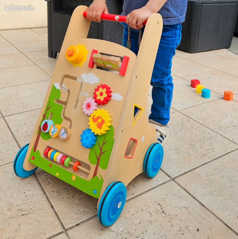 Trotteur Bébé Trotteur Chariot Bois Trotteur Chariot De Marche