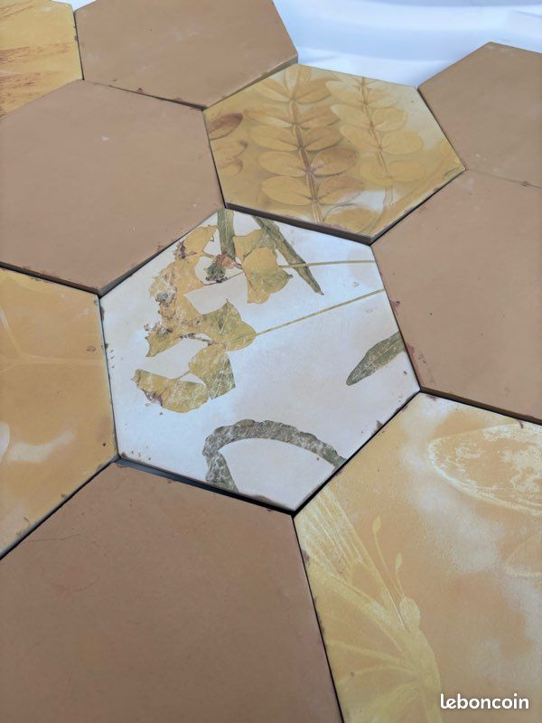 Carrelage hexagonal Carmen Nomade ocre (image 3)