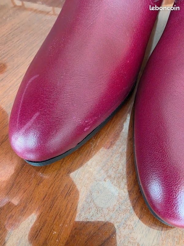 Bottines Tommy Hilfiger "Ingrid" - Bordeaux - T.38 (image 9)