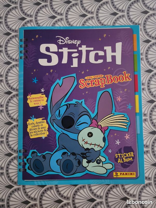 Stitch Album - Panini- Jeux de récré