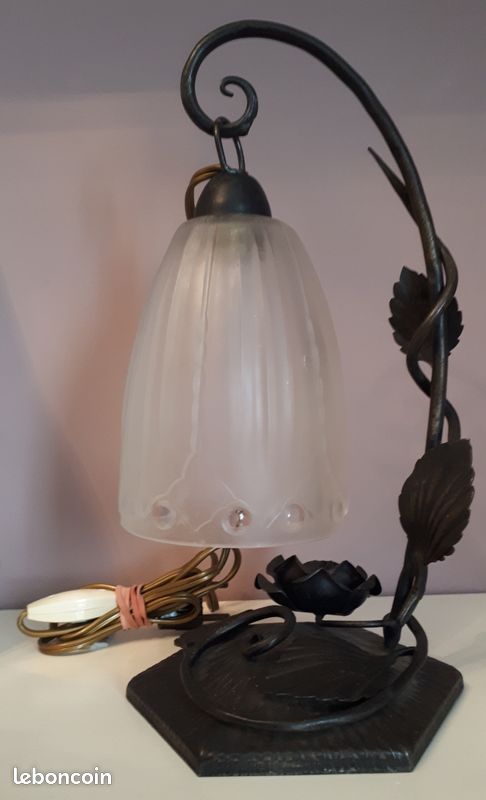 Très jolie lampe style art nouveau (image 1)