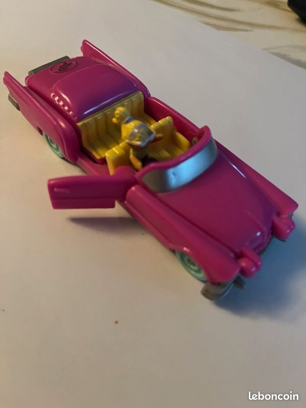 Polly Pocket Voiture décapotable BlueBird vintage (image 1)