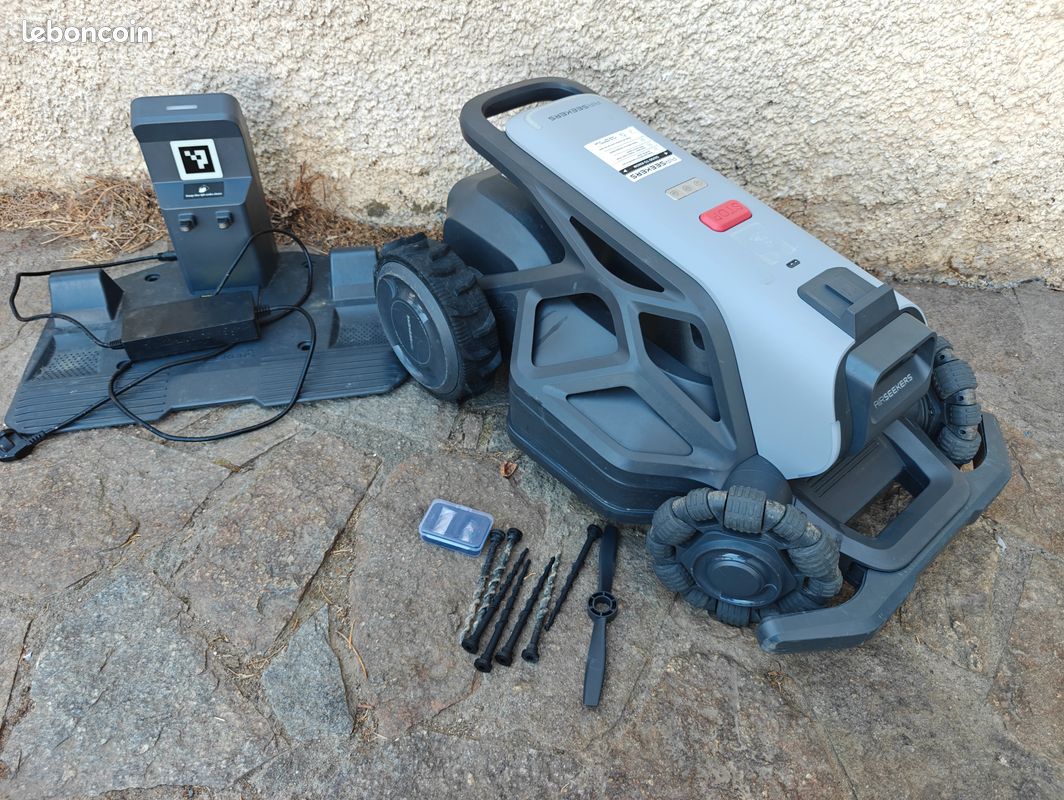 Robot-tondeuse sans fil Airseekers Tron SE (État Neuf, servi de test) (image 1)