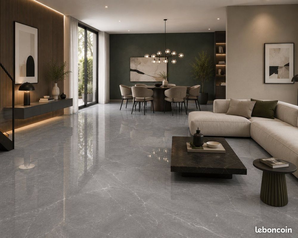 🔥GRAND DESTOCKAGE DE JUILLET CARRELAGE PULPIS GRIS 60x120🔥 (image 4)