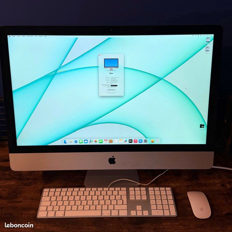 SIX IMac 27, 2017, Retina 5K, i7-7700k 4.5 GHz, 64 Go, SSD 512 NVMe 2 Tb Fusion drive - Ordinateurs