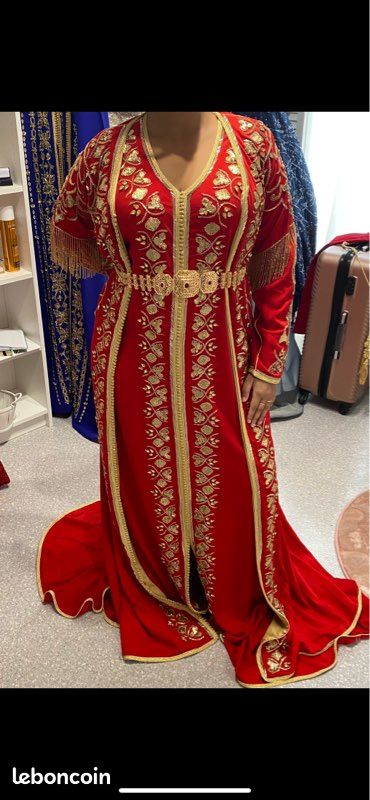 Caftan/ tackchita rouge (image 2)