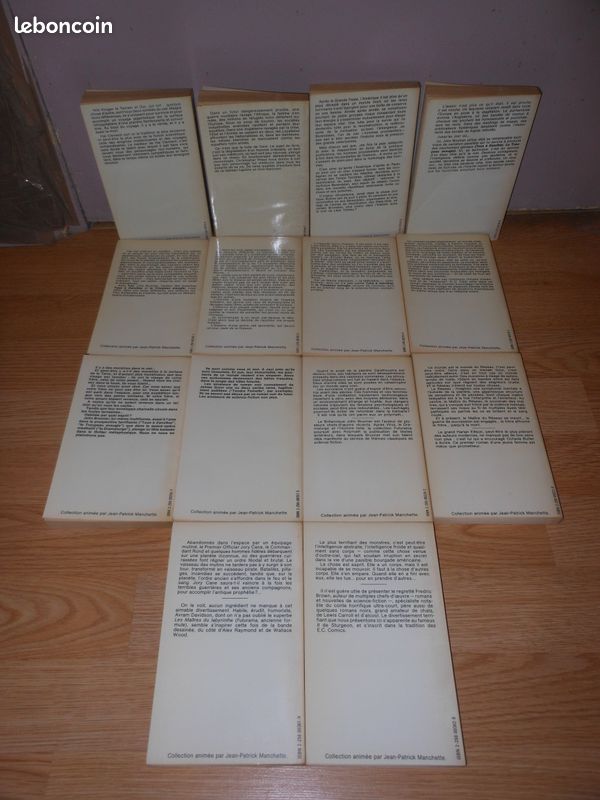 Lot de 14 Livres de science fiction Edition Futurama (Hal Dement - Christopher Priest - Algis Budrys - John Brunner - Doris Pisercha - E.C. Tubb - James Gunn - Octavia Butler - Avram Davidson - Brown) (image 2)