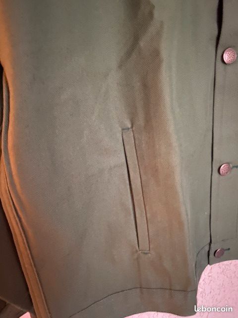 Blouson travail coloris vert (image 4)