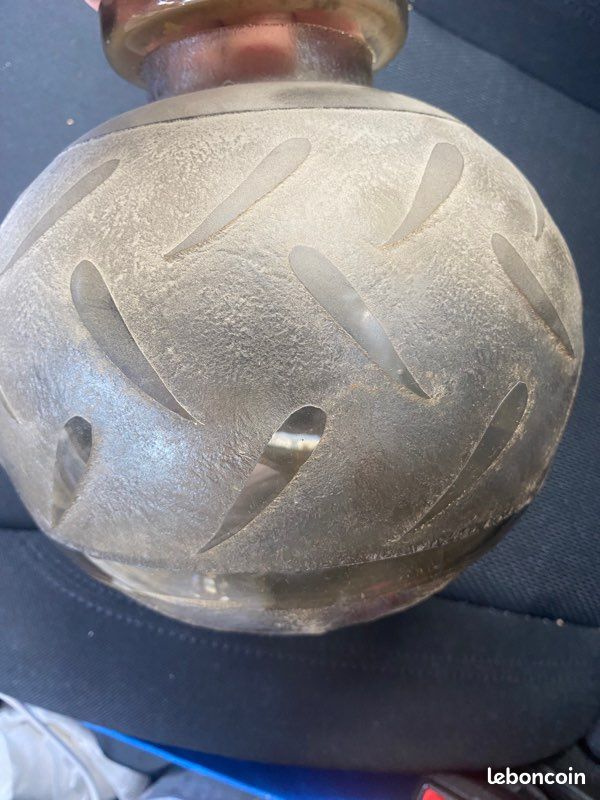 Vase, Pâte de verre art  Déco (image 1)