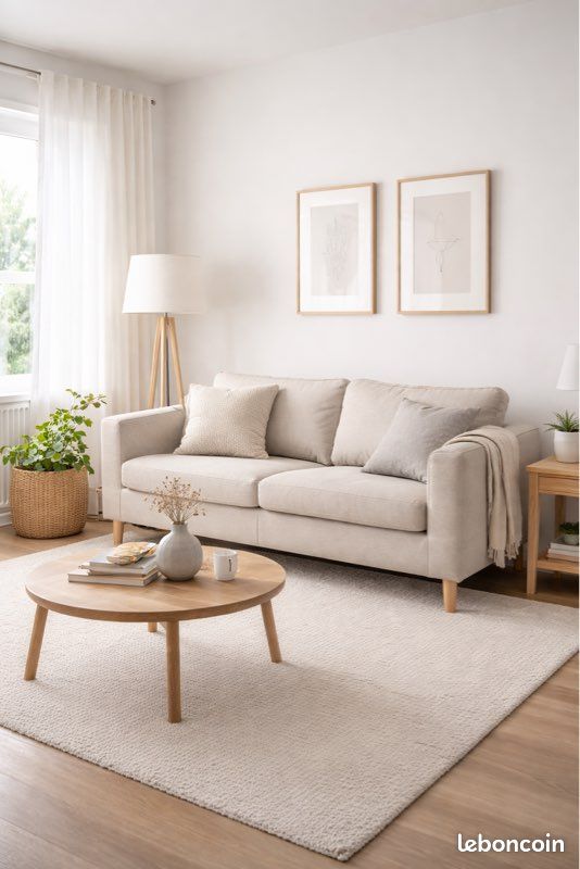 Housse De Canapé IKEA Backabro Avec Chaise - Beige - Neuf Dans Sa Boîte