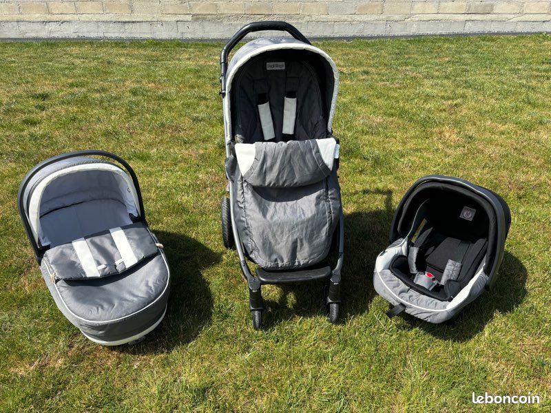 Poussette trio peg perego book plus S Équipement bébé