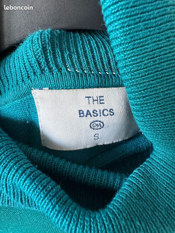 Pull Essex Classics Femme Bleuet Taille XS – Neuf Avec Défaut, Prix Conseillé 149€