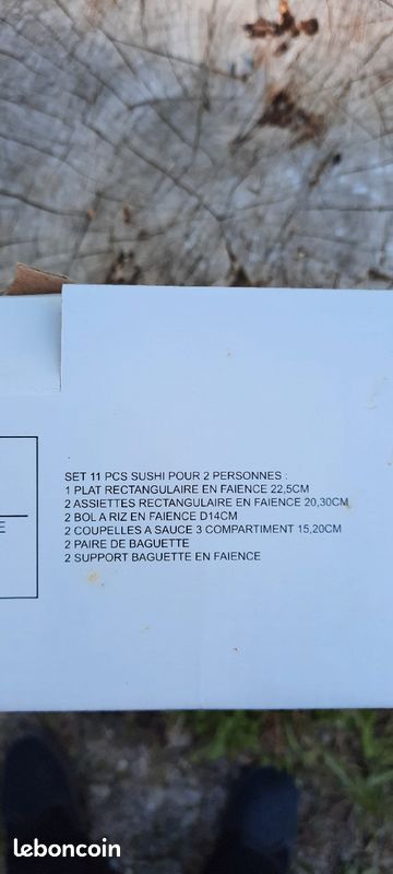 Ensemble de 11 pièces pour sushi (image 3)