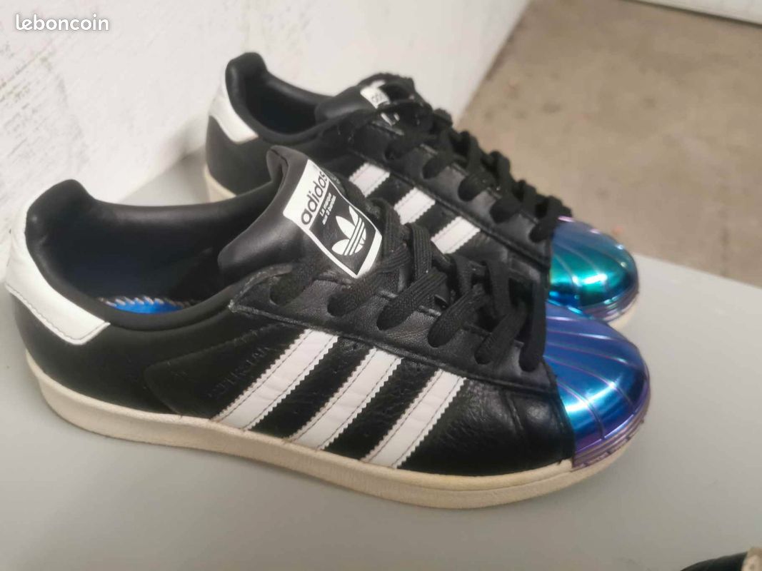 Adidas Originals Superstar Adidas Superstar Metal Toe Deepblue